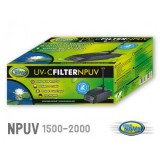 Bassin de jardin : POMPE FILTRANTE NPUV1500 7W AQUA NOVA (1500 L/H), Kit Bassin de 0 à 5 m3