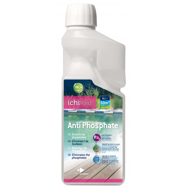 Bassin de jardin : Anti Phosphates 1 L (50.000L) Aquatic Science, Traitement Aquatic Science