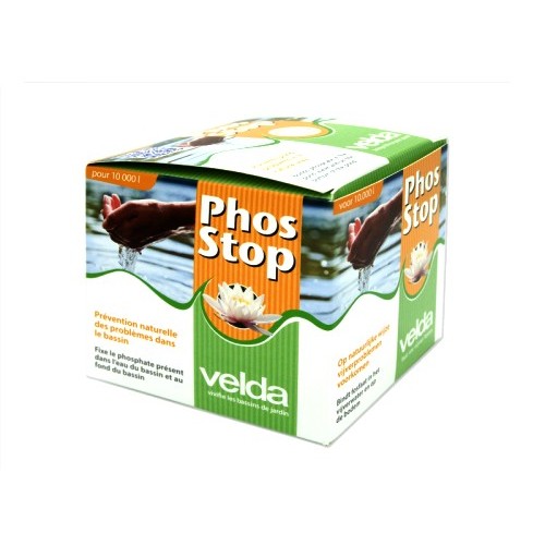 Bassin de jardin : PHOS Stop 500G 10m3, Traitement Velda