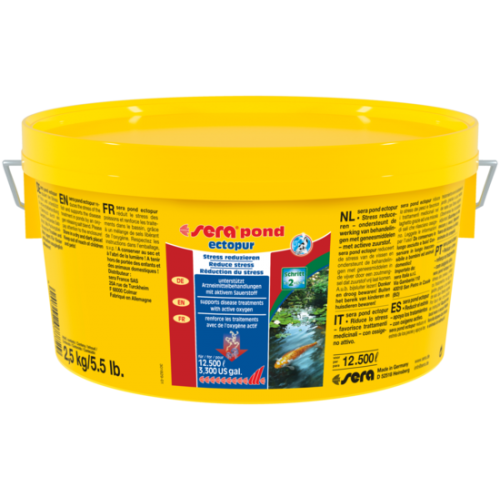 Bassin de jardin : Ectopur 2.5 kg (12.500L), Traitements Sera