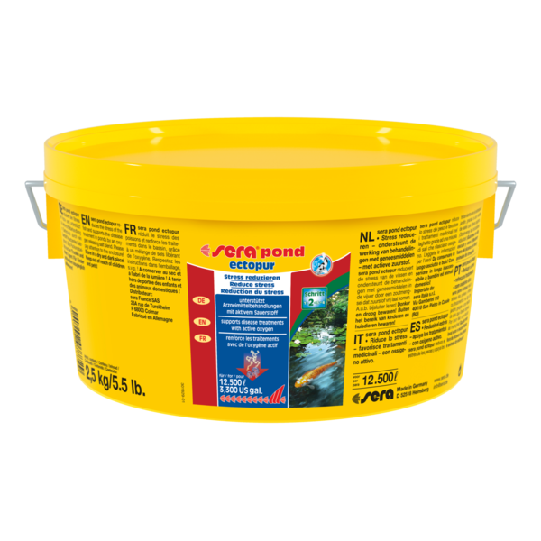 Bassin de jardin : Ectopur 2.5 kg (12.500L), Traitements Sera