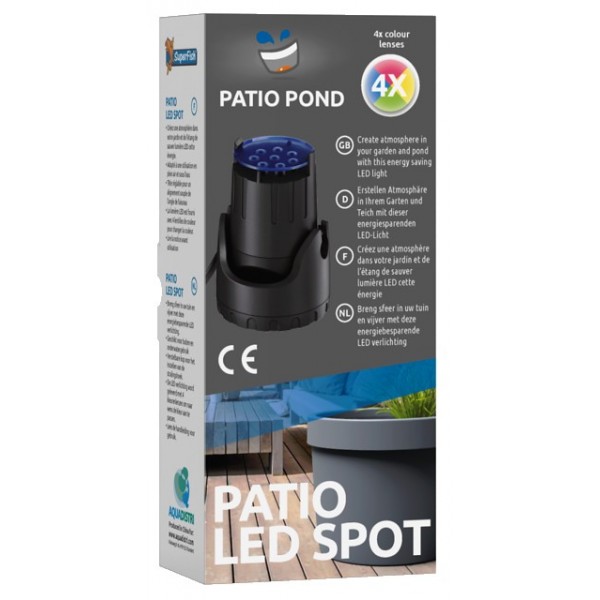 Bassin de jardin : Patio Pond LED spot, Fin de série