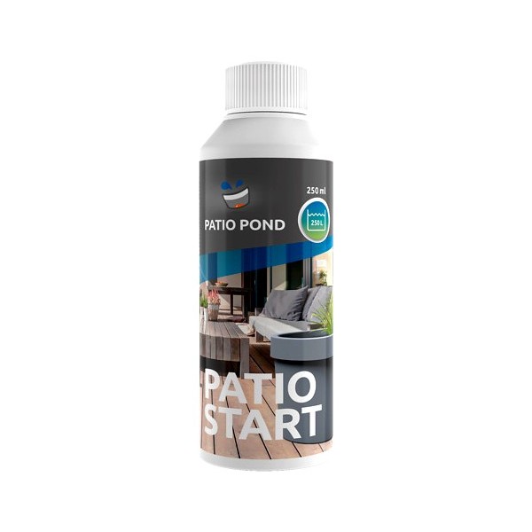 Bassin de jardin : PATIO POND BACTO START 250 ML, Fin de série