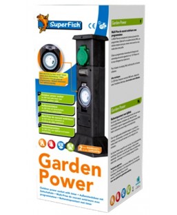 Bassin de jardin : Garden Power programmation, Multi-prises