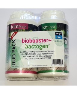 Bassin de jardin : Duo Pack Biobooster 6000 + Bactogen 12000, Traitement Aquatic Science