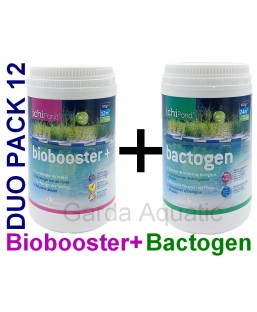 Bassin de jardin : Duo Pack Biobooster 12000 + Bactogen 24000, Traitement Aquatic Science