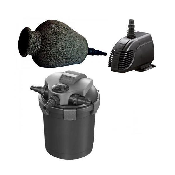 Bassin de jardin : Kit filtration amphora, Fin de série Bassin de jardin : Kit filtration amphora, Fin de série