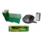Bassin de jardin : kit SHARK Aquatic Science 30M3 empoissonnés, Kit Shark Aquatic Science