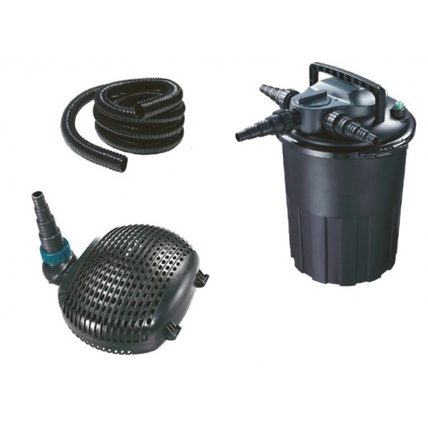 Bassin de jardin : KIT complet CBF-4000 Aquaforte, Kit Aquaforte