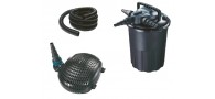 Bassin de jardin : KIT complet CBF-8000 Aquaforte, Fin de série