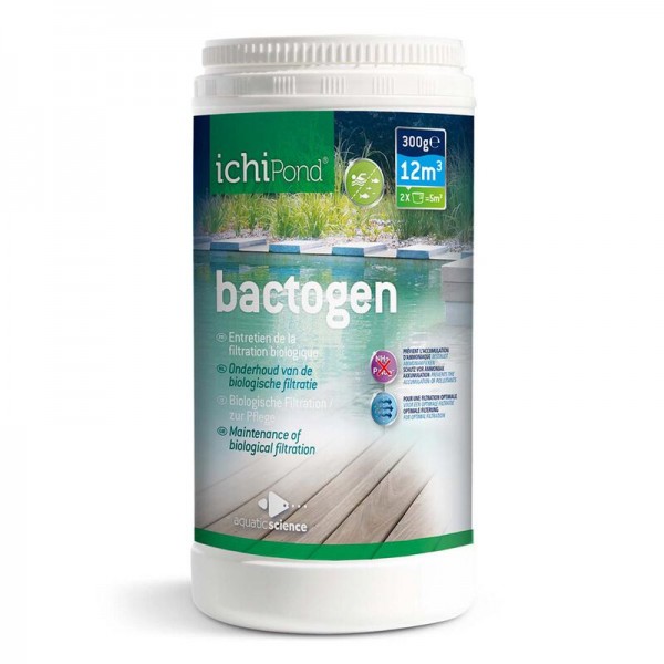 Bassin de jardin : Bactogen 12000, Traitement Aquatic Science