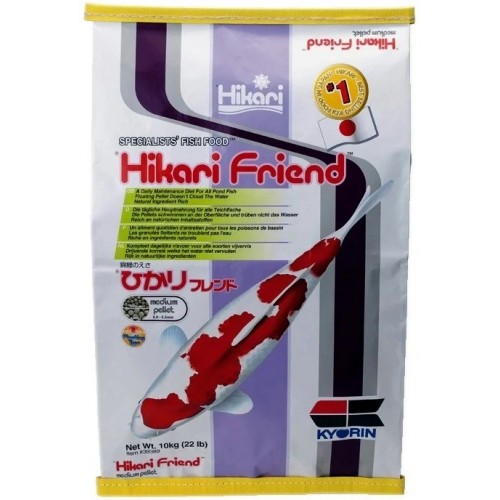 Bassin de jardin : Hikari friend 10KG medium, Nourriture Hikari