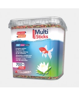 Bassin de jardin : COLOMBO MULTI STICKS PREMIUM 5L 700G, Nourriture colombo