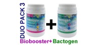 Bassin de jardin : DUO PACK BIOBOOSTER 3000 + BACTOGEN 6000, Traitement Aquatic Science