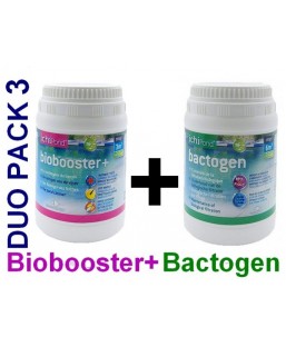 Bassin de jardin : DUO PACK BIOBOOSTER 3000 + BACTOGEN 6000, Traitement Aquatic Science