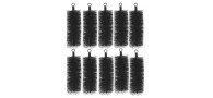 Bassin de jardin : LOT DE 10 BROSSES FILTRE EDOUNA, Support mécanique