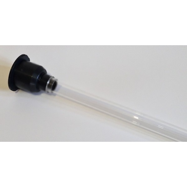 Bassin de jardin : Gaine quartz 40/75W Tech UV-Alu Tech 72.5cm, Gaine quartz pour UV