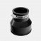 Bassin de jardin : MANCHON REDUCTION FLEXIBLE EPDM 90X63 MM, Raccords flexibles EPDM