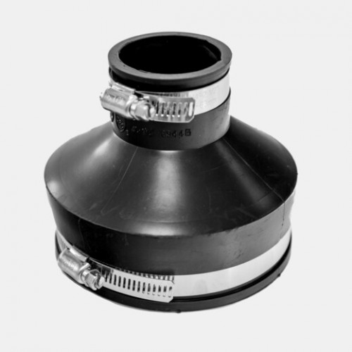 Bassin de jardin : MANCHON REDUCTION FLEXIBLE EPDM 90X50 MM, Raccords flexibles EPDM