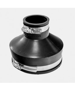 Bassin de jardin : MANCHON REDUCTION FLEXIBLE EPDM 110X50 MM, Raccords flexibles EPDM