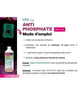 Bassin de jardin : Anti Phosphates 1 L (50.000L) Aquatic Science, Traitement Aquatic Science