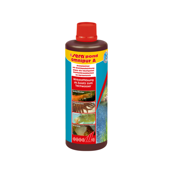 Bassin de jardin : SERA pond omnipur A 500 ML (10000L), Traitements Sera