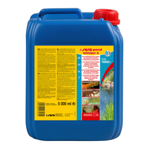 Bassin de jardin : SERA pond omnipur A 5000 ML (100m3), Traitements Sera