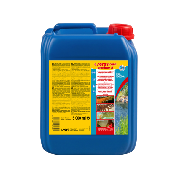 Bassin de jardin : SERA pond omnipur A 5000 ML (100m3), Traitements Sera