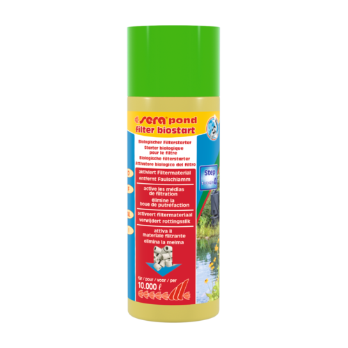 Bassin de jardin : SERA pond filter biostart 250ml (10000L), Traitement Sera