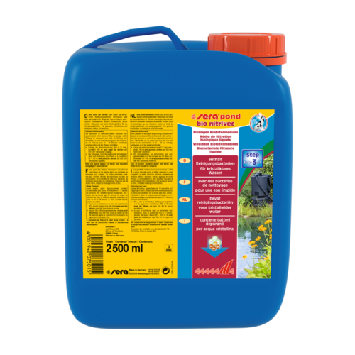 Bassin de jardin : Bio nitrivec 2.5 Litres (10000L), Traitement Sera