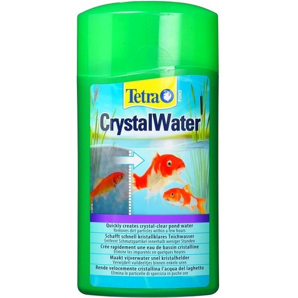 Bassin de jardin : TETRAPOND CRYSTALWAter 500ML (10000L), Traitement Tetra Pond