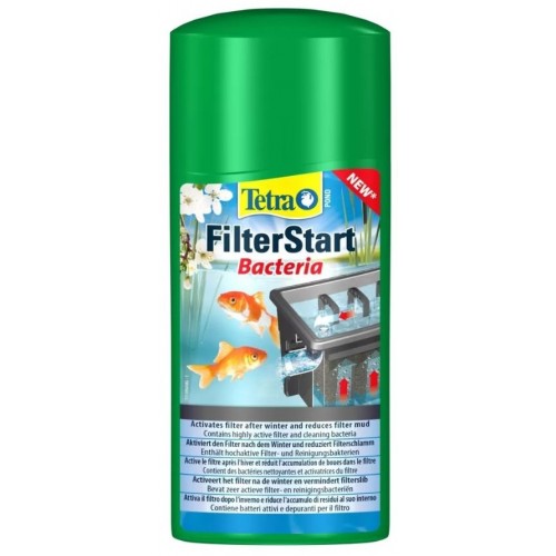 Bassin de jardin : TETRA POND FILTERSTART 1000ML (10000L), Traitement Tetra Pond