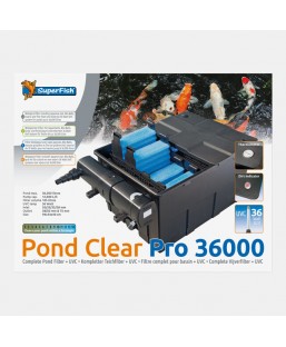 Bassin de jardin : SF PONDCLEAR PRO 36000 UVC-36W, Filtre superfish