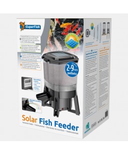 Bassin de jardin : Distributeur nourriture SOLAR FISH FEEDER, Distributeur automatique