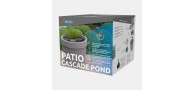 Bassin de jardin : Patio Pond 115L avec cascade et rampe LED, Patio Pond bassin pret a l'emploi