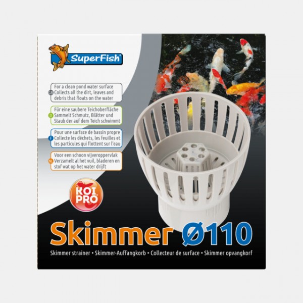 Skimmer filtre bassin KOI PRO SKIMMER 110MM