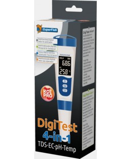 Bassin de jardin : KOI PRO DIGI TEST 4 IN 1, Tests pour bassin