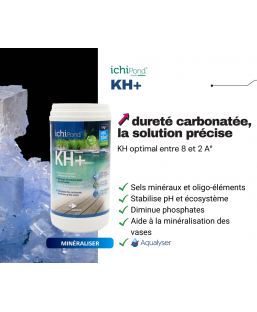 Bassin de jardin : NEO KH+ 0,4 Kg Aquatic Science (+8A 4000L), Optimiser paramètre de l'eau