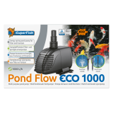 Bassin de jardin : POND FLOW ECO 1000 (1000L/H), Pompes Superfish