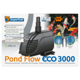 Bassin de jardin : POND FLOW ECO 3000 (2900L/H), Pompes Superfish