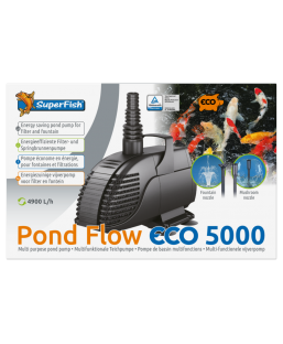 Bassin de jardin : Pond flow eco 5000 (4900L/H), Pompes Superfish