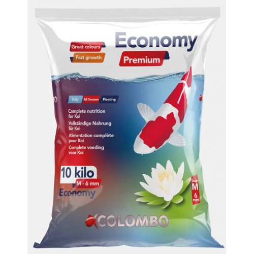 Bassin de jardin : Colombo Economy medium 10kg, Nourriture colombo