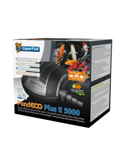 Bassin de jardin : POND ECO PLUS E 5000 (5000 L/H), Pompes Superfish