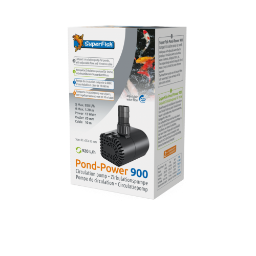 Bassin de jardin : Pond Power 900, Pompes de filtration