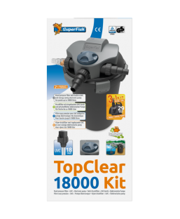 Bassin de jardin : SuperFish TOPCLEAR KIT 18000 UVC18W, Kit Superfish