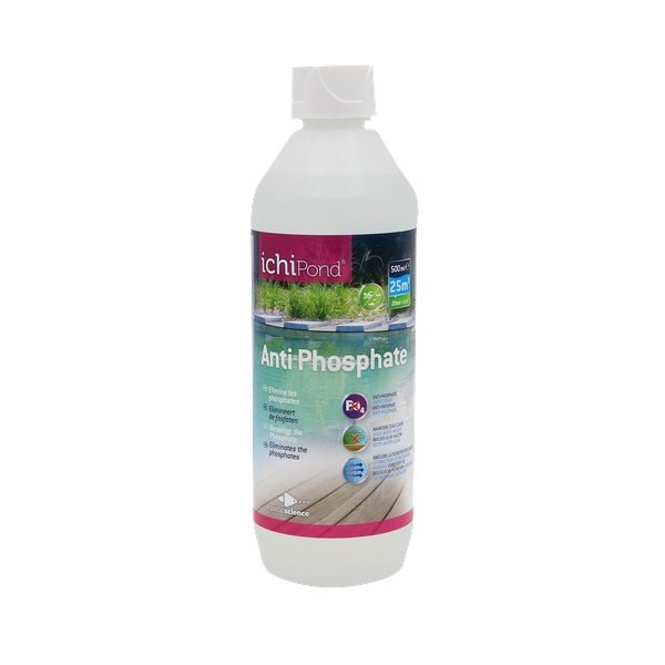 Bassin de jardin : ANTI PHOSPHATES 500ml (25.000L) AQUATIC SCIENCE, Traitement anti phosphates