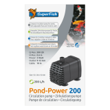 Bassin de jardin : Pond power 200 (200L/H), Pompes Superfish
