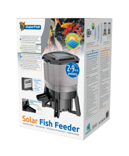Bassin de jardin : Distributeur nourriture SOLAR FISH FEEDER, Distributeur automatique