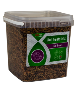 Bassin de jardin : NATURE KOI TREATS MIX 1 litre/200g, Nourriture KIYOMIZU VIVANI