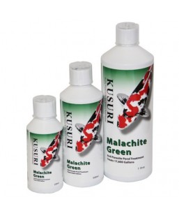 Bassin de jardin : KUSURI VERT MALACHITE 1.4 % 500 ML (33m3), Traitements Kusuri